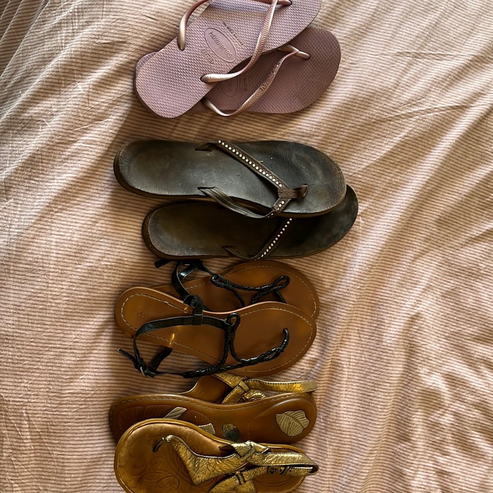 Well loved Sandal lot
